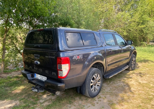 Ford Ranger cena 160000 przebieg: 47000, rok produkcji 2018 z Sieradz małe 29